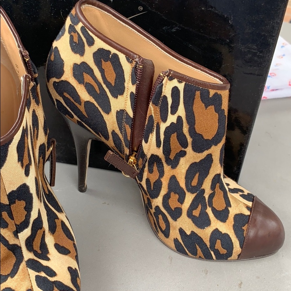 Giuseppe Zanotti leopard print booties - Picture 3 of 5